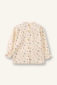 DeFacto Baby Girl Patterned Twill Shirt - Image 4