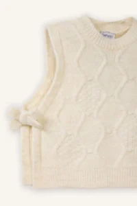 DeFacto Crew Neck Cardigan Baby Girl - Image 2
