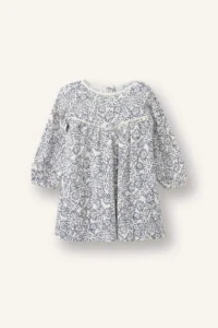 DeFacto Patterned Muslin Dress Baby Girl