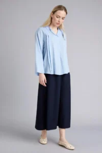 DeFacto A Cut Linen Blended Skirt - Image 2