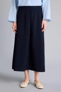 DeFacto A Cut Linen Blended Skirt - Image 3