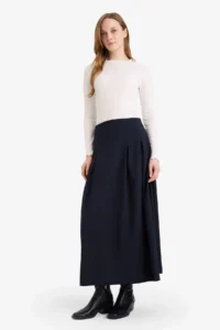 DeFacto A Cut Maxi Skirt - Image 2
