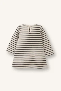 DeFacto Long Sleeve Thessaloniki Fabric Dress for Baby Girl - Image 3