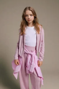 DeFacto Zippered Modal Cardigan Girls'