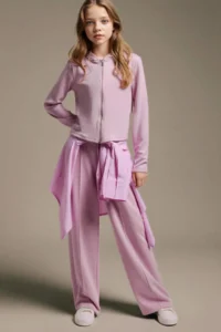 DeFacto Zippered Modal Cardigan Girls' - Image 2