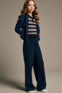 DeFacto Wide Leg Modal Pants Girls' - Image 2
