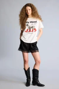 DeFacto Double Pocket Normal Waist Short Length Satin Trousers