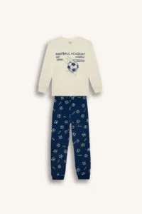 DeFacto Regular Fit 2-Piece Pajama Set Boy