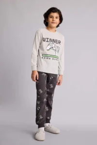 DeFacto Regular Fit 2-Piece Pajama Set Boy