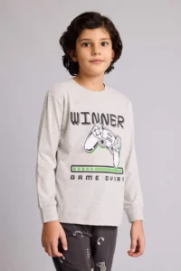 DeFacto Regular Fit 2-Piece Pajama Set Boy - Image 4