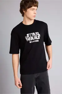 DeFacto Star Wars Boxy Fit Printed T-Shirt - Image 4