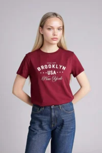 DeFacto Regular Fit Printed Combed Cotton T-Shirt - Image 3