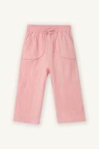 DeFacto Wide Leg Jacquard Pants Baby Girl (26 SP)