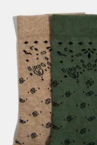 DeFacto Women Seamless 2 Sets Cotton LONG Socks - Image 4