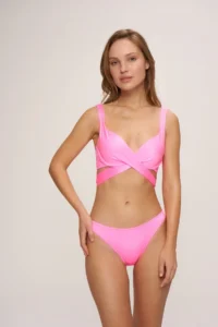 Pierre Cardin Double Dolgulu Belden tied up Bikini