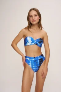 Pierre Cardin Dolgulu Strapless Bikini Set