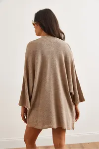 Olalook Women Mink Bat Spring Coat Cardigan - Image 6
