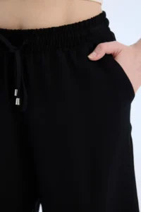 DeFacto High Waist Short Hem Viscose Shorts I6760az23hs - Image 5