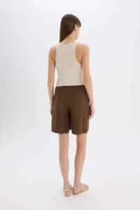 DeFacto High Waist Short Hem belmando Shorts - Image 6