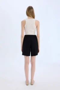 DeFacto High Waist Short Hem belmando Shorts - Image 6