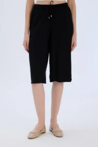 DeFacto Capri High Waist Crop Fit Viscose Capri I6798az23sm - Image 4