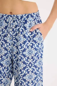 DeFacto Navy Blue Women Capri I6823AZ/NV235 - Image 5