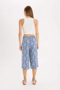 DeFacto Navy Blue Women Capri I6823AZ/NV235 - Image 6