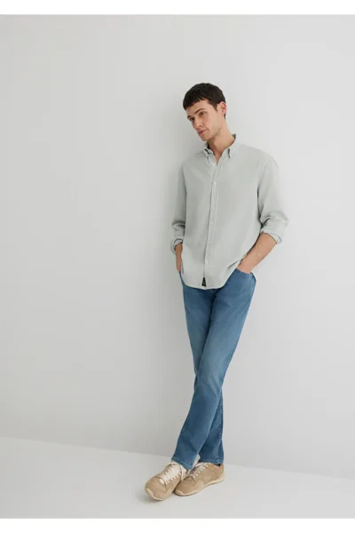 Mavi Jake Premium Blue Misty Indigo Blue Jeans Trousers