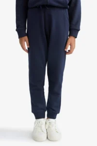 DeFacto Boy's Elastic Waist Pocket Jogger School Sweatpants K8852a624au - Image 3