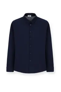 Kiğılı Long Sleeve Regular Fit Striped Knitting Cotton Shirt - Image 6