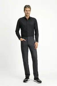 Kiğılı Long Sleeve Slim Fit Slim Fit Lumberjack Sports Cotton Button-down Collar Shirt - Image 2