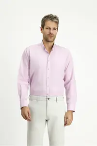 Kiğılı Long Sleeve Regular Fit Sports Cotton Button-down Collar Oxford Shirt