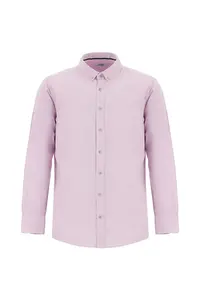 Kiğılı Long Sleeve Regular Fit Sports Cotton Button-down Collar Oxford Shirt - Image 6