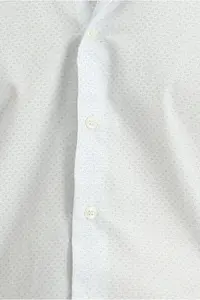 Kiğılı Long Sleeve slim Fit Narrow Kesim Printed Cotton Shirt - Image 5