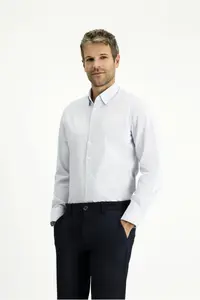 Kiğılı Long Sleeve Slim Fit Slim Fit Cotton Striped Classic Shirt - Image 2