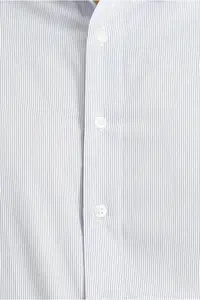 Kiğılı Long Sleeve Slim Fit Slim Fit Cotton Striped Classic Shirt - Image 5