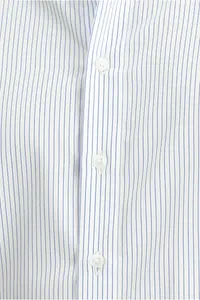 Kiğılı Long Sleeve Slim Fit Slim Fit Classic Striped Cotton Shirt - Image 5