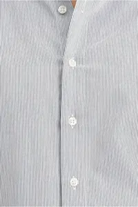 Kiğılı Long Sleeve Slim Fit Slim Fit Classic Striped Cotton Shirt - Image 5