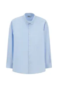 Kiğılı Long Sleeve Classical Striped Cotton Shirt - Image 7