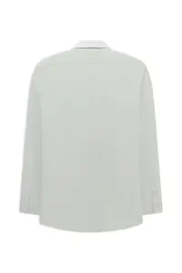 Kiğılı Long Sleeve Slim Fit Button Collar Cotton Easy-Iron Shirt - Image 2