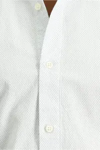 Kiğılı Long Sleeve Slim Fit Slim Fit Patterned Classic Cotton Shirt - Image 5