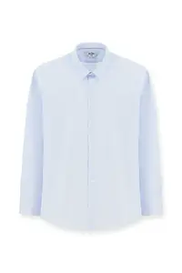 Kiğılı Long Sleeve Slim Fit Slim Fit Non Iron Classic Patterned Cotton Shirt - Image 6