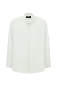 Kiğılı Techno-Line Long Sleeve Slim Fit Slim Fit Cotton Patterned Shirt - Image 6