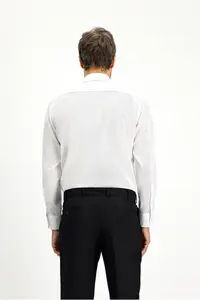 Kiğılı Long Sleeve Classical Patterned Non Iron Cotton Shirt - Image 4