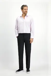 Kiğılı Long Sleeve Classical Patterned Cotton Shirt - Image 2