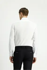 Kiğılı Long Sleeve Classical Patterned Cotton Shirt - Image 4