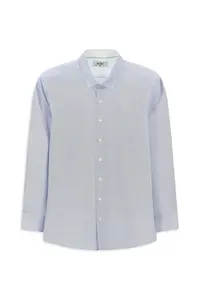 Kiğılı Long Sleeve Classical Patterned Cotton Shirt - Image 6