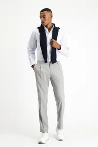 Kiğılı Long Sleeve Regular Fit Non Iron Dobby Cotton Shirt
