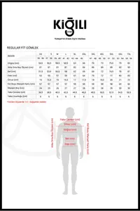 Kiğılı Long Sleeve Regular Fit Button Collar Cotton Easy-Iron Oxford 4 Season Shirt - Image 4
