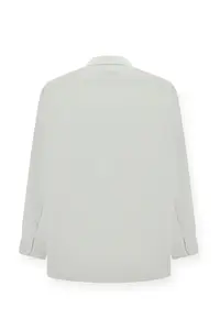 Kiğılı Long Sleeve Regular Fit Classic Collar Cotton Easy to Iron Pocket Oxford 4 Season Shirt - Image 3